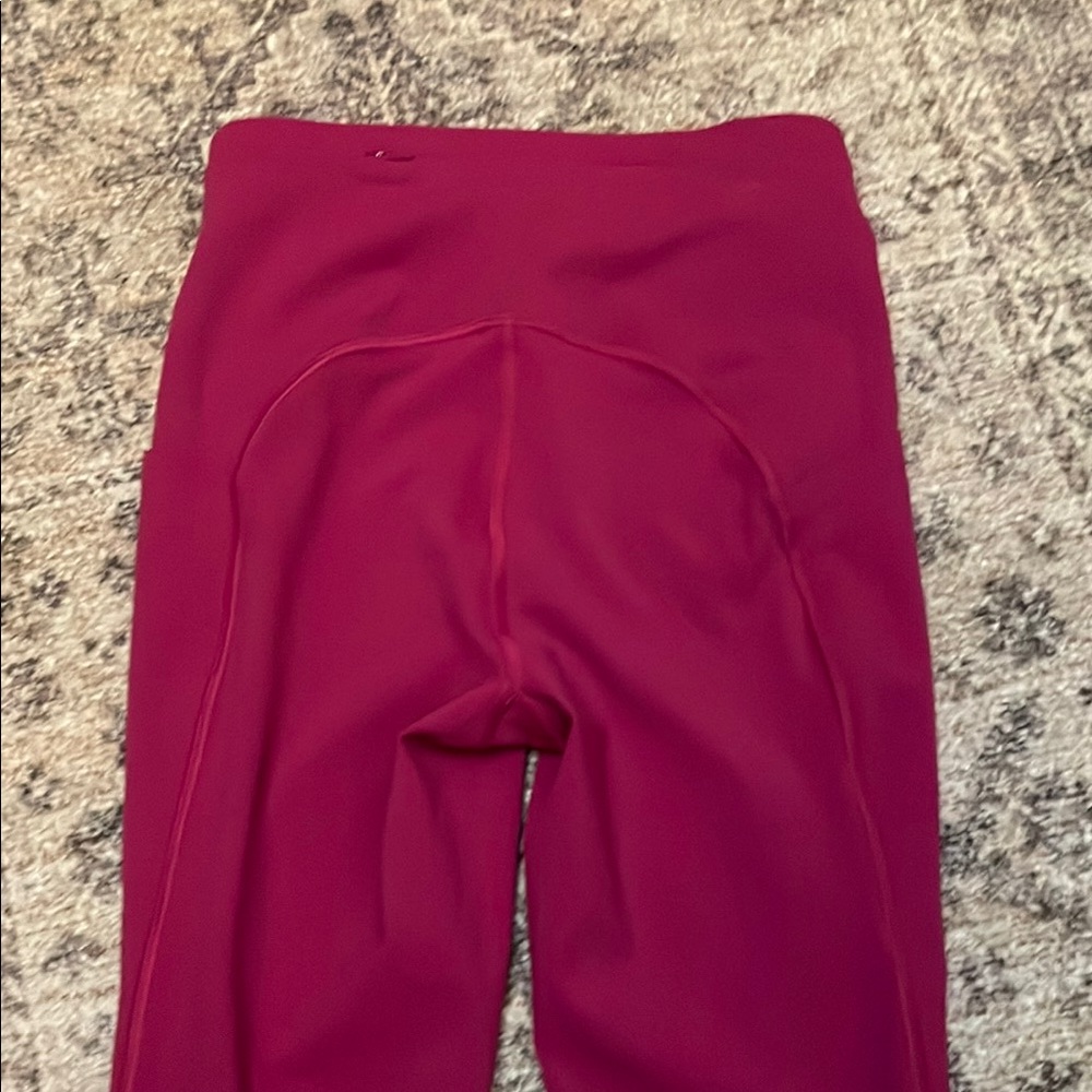 Lululemon Red and Blue Leggings‎ - Picture 3 of 4